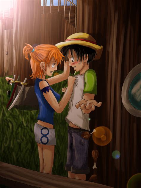 fanart luffy x nami|luffy x nami one piece.